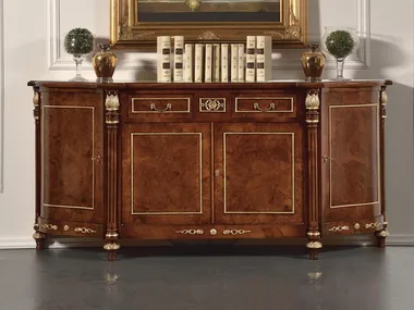 CLASSICO 2070F - Solid wood sideboard with doors _ Guerra Vanni